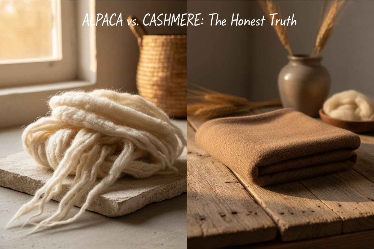 Alpaca vs Cashmere: Which Luxury Fiber is Right for You?