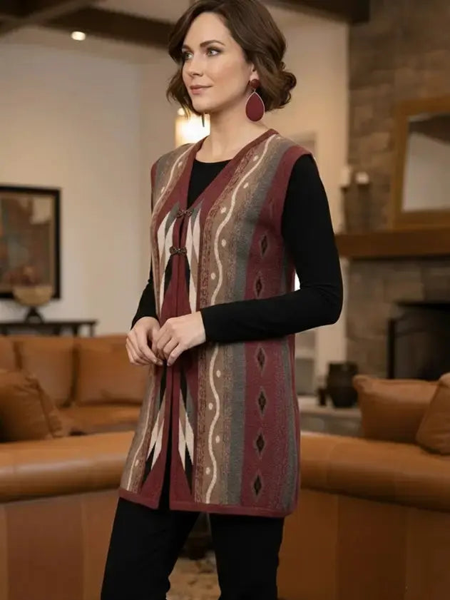 Alpaca Gallup Vest Alpaca Dreams LLC