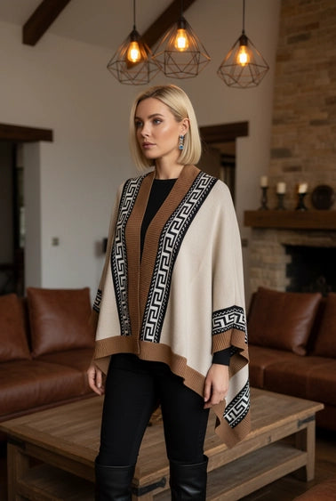 Alpaca Cape - Ivory